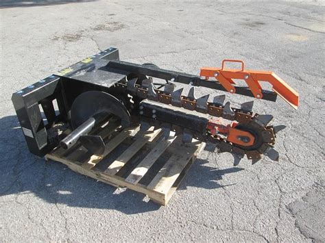 used skid steer trencher|wheel trencher for sale craigslist.